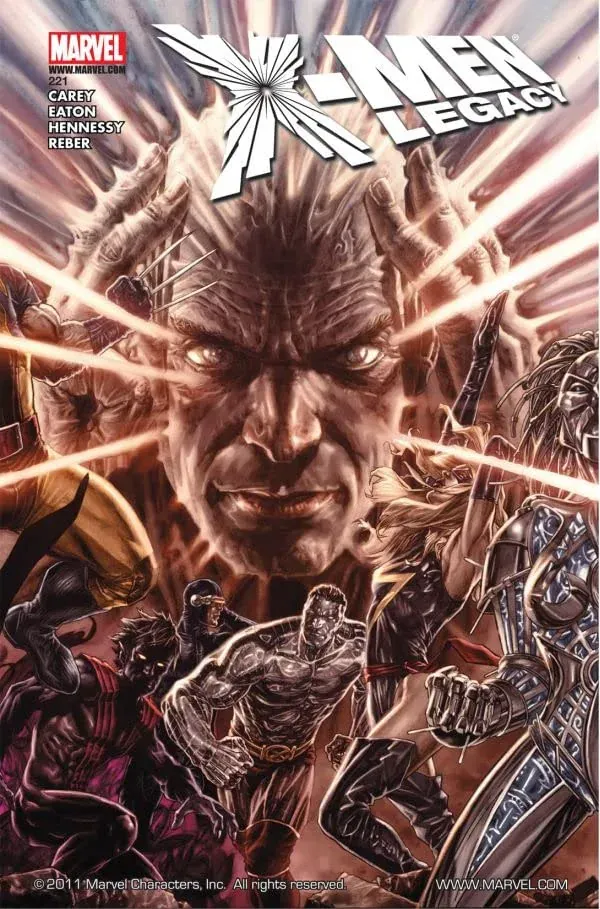 Cover of X-Men: Legacy #221