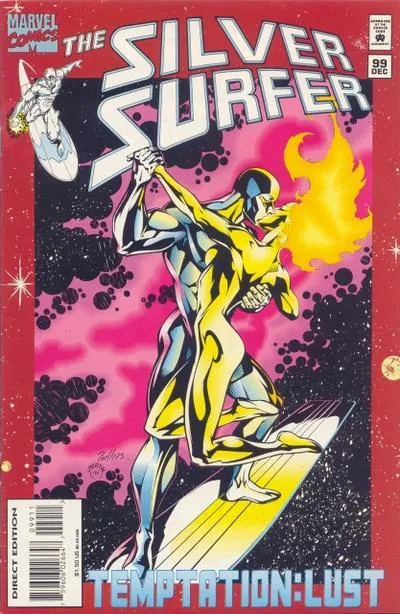 Cover of Silver Surfer #99