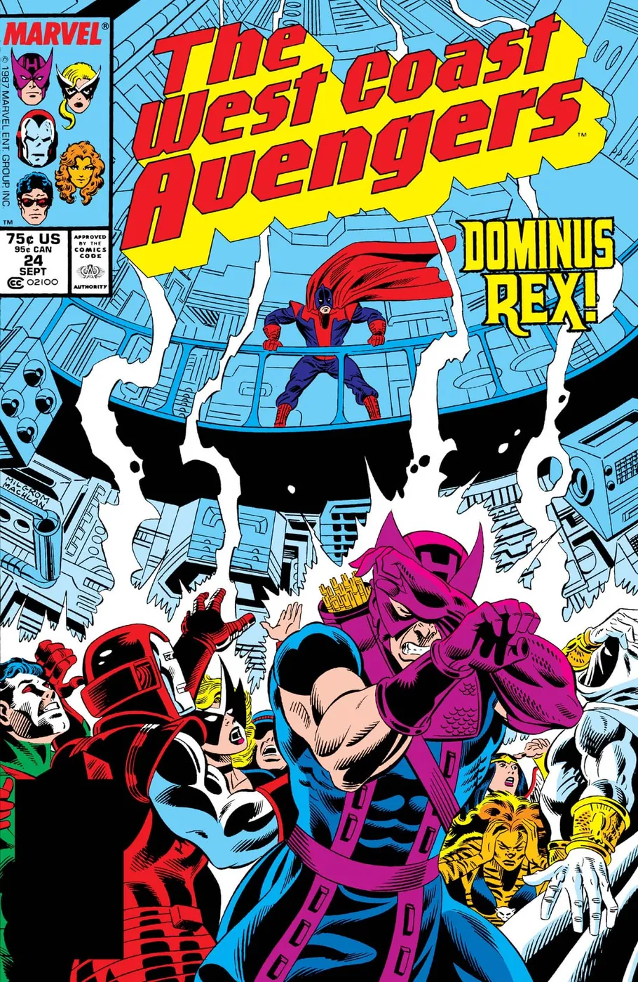 Cover of West Coast Avengers #24