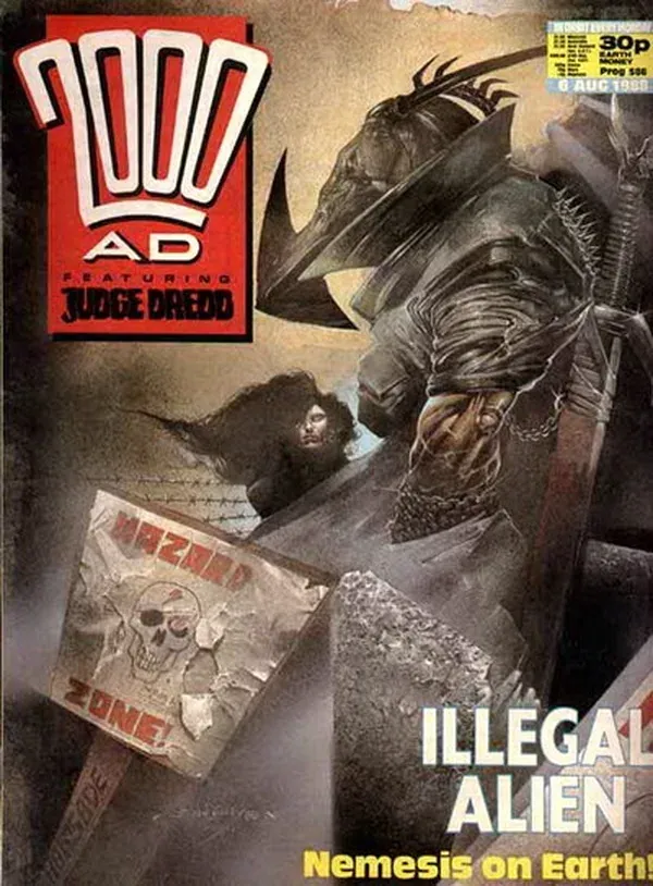Cover of 2000 AD #586