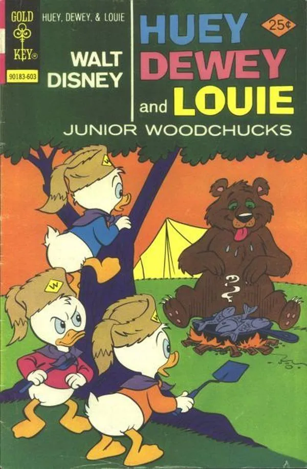 Cover of Walt Disney Huey, Dewey and Louie Junior Woodchucks #37