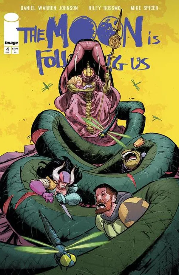 Cover of The Moon Is Following Us #4