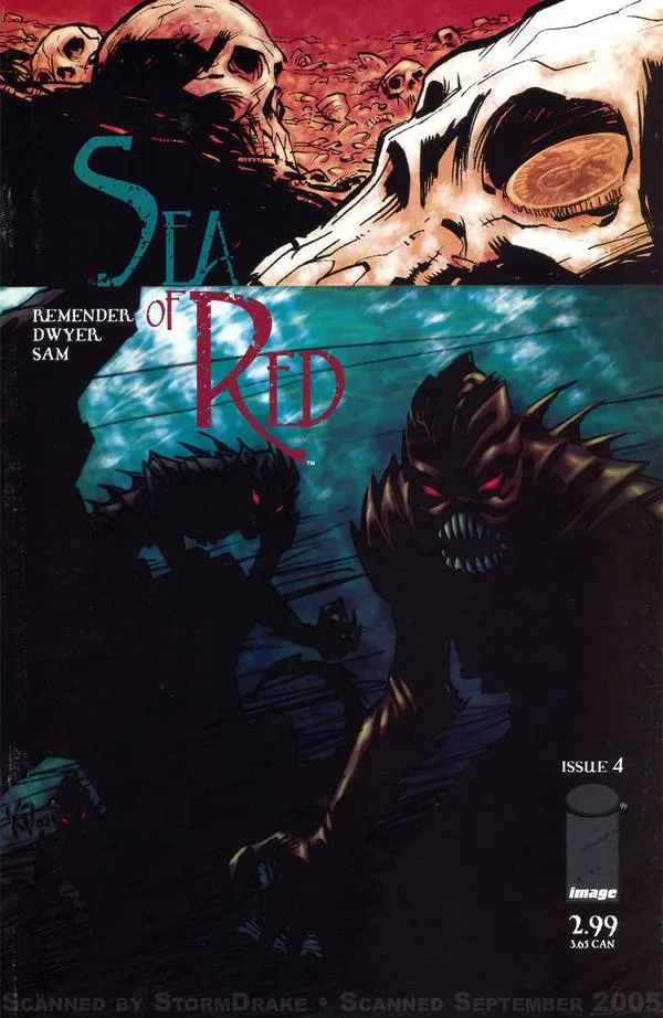 Cover of Sea of Red #4