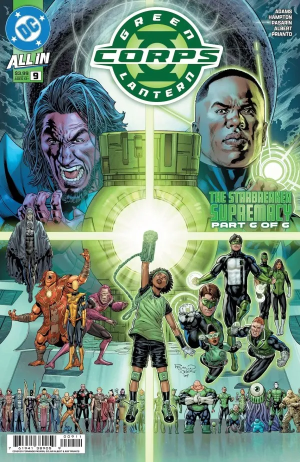 Cover of Green Lantern Corps #9