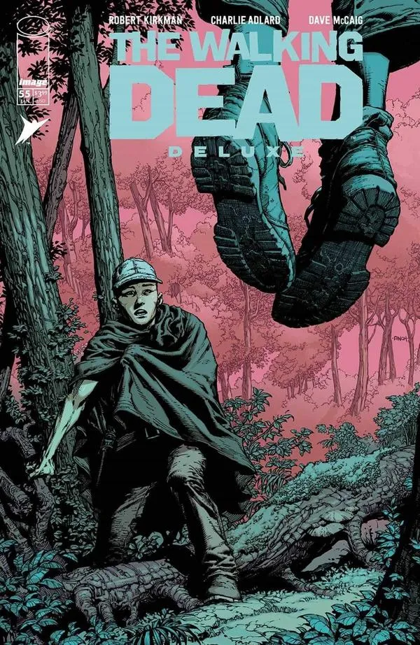 Cover of The Walking Dead Deluxe #55