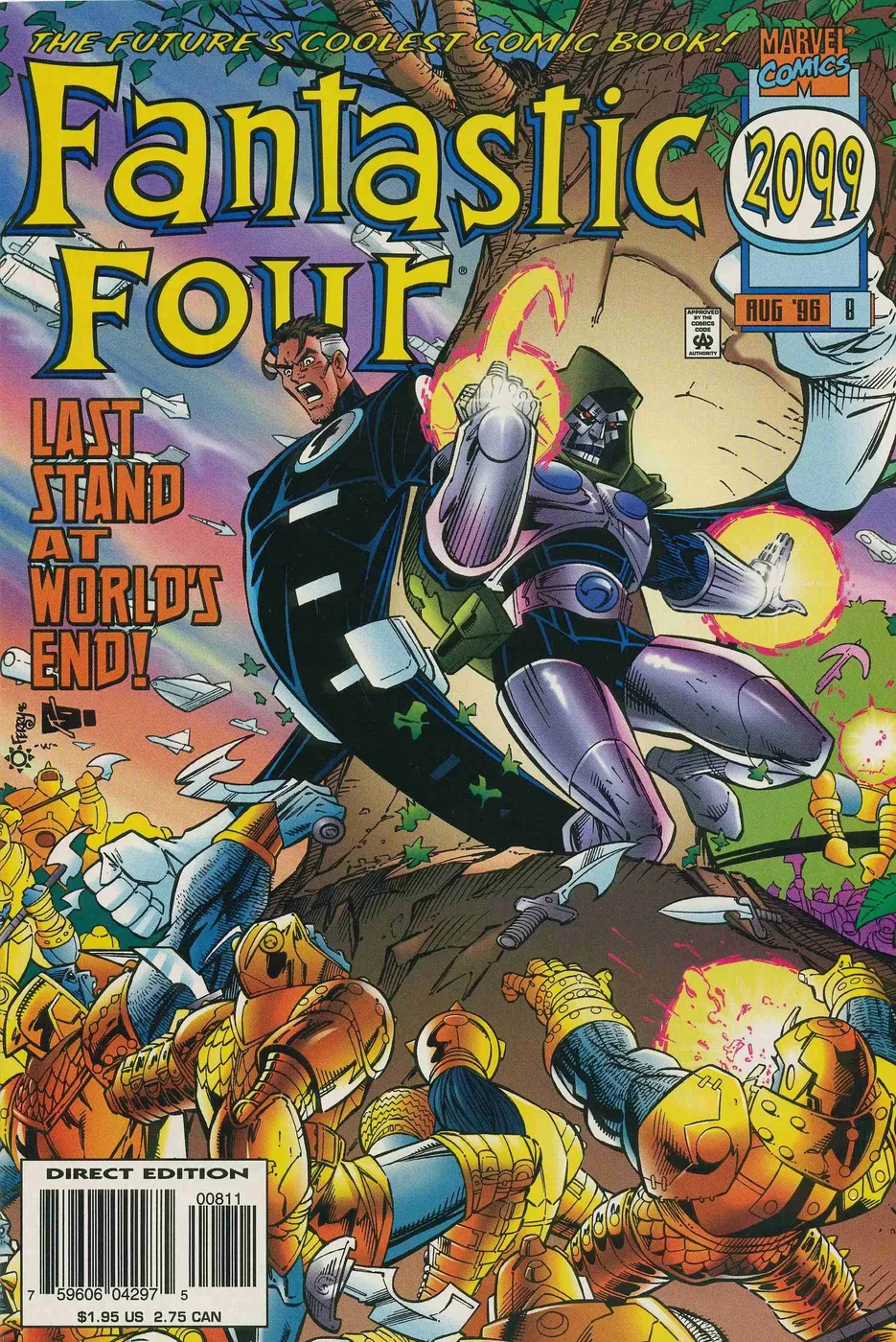 Cover of Fantastic Four 2099 #8