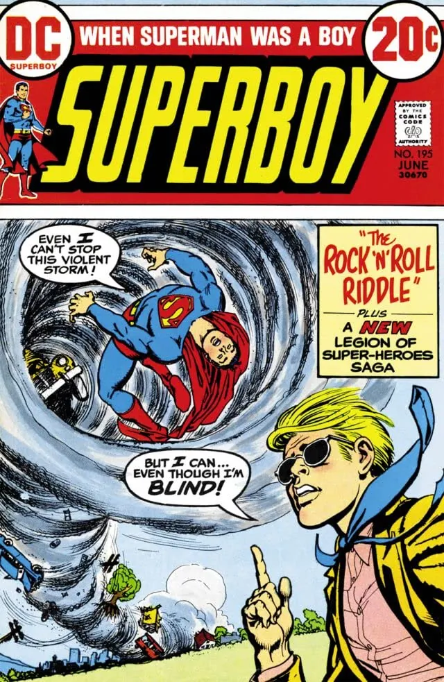 Cover of Superboy #195