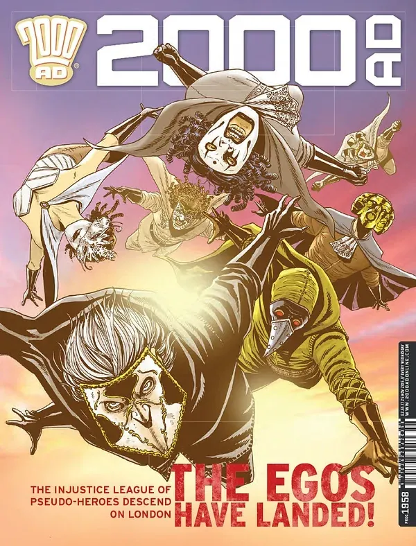Cover of 2000 AD #1958