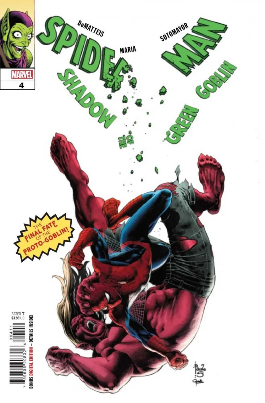 Cover of Spider-Man: Shadow of the Green Goblin #4