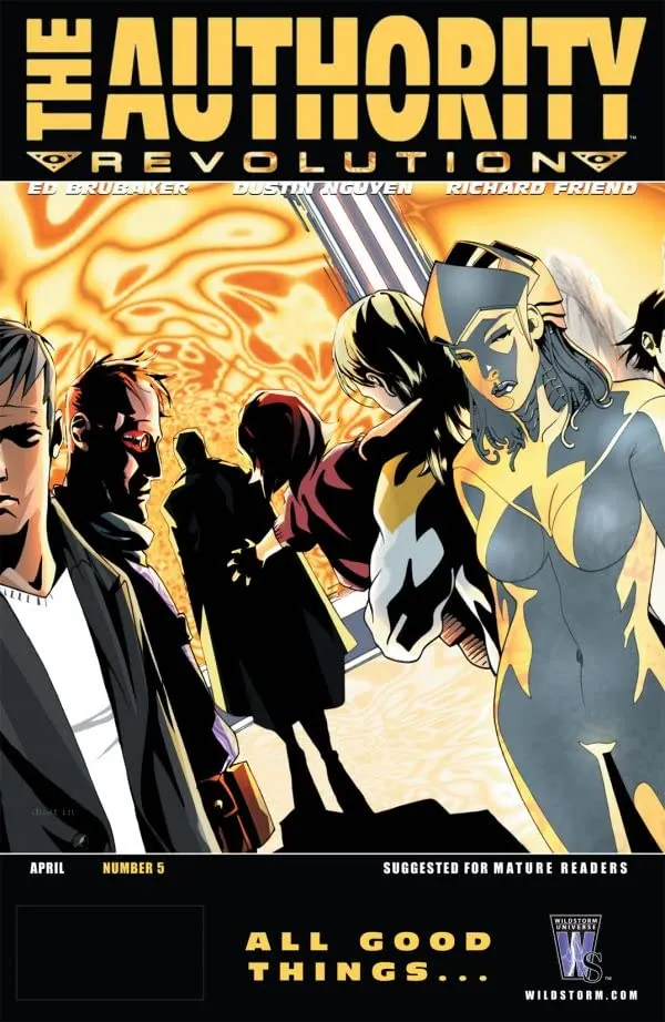 Cover of The Authority: Revolution #5