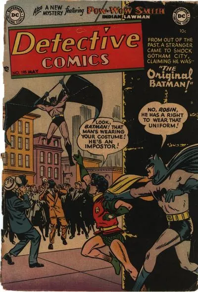 Cover of Detective Comics #195