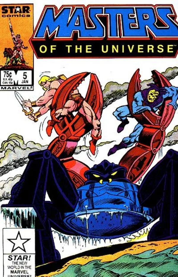 Cover of Masters of the Universe #5
