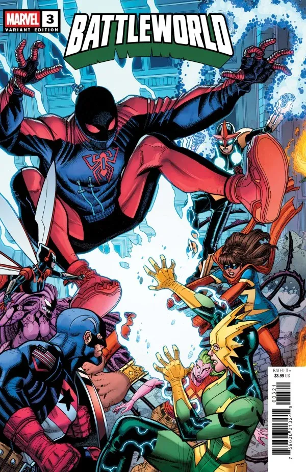 Cover of Battleworld #3