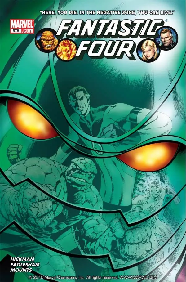 Cover of Fantastic Four #578