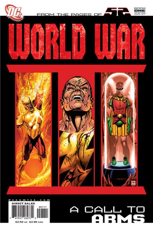 Cover of 52 / World War III Part One: A Call to Arms #1