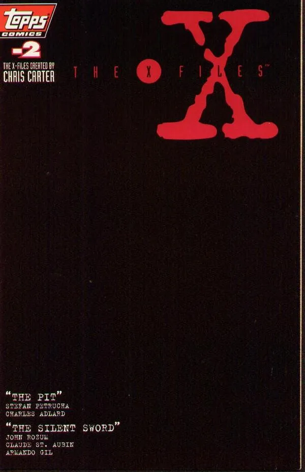 Cover of The X-Files #-2