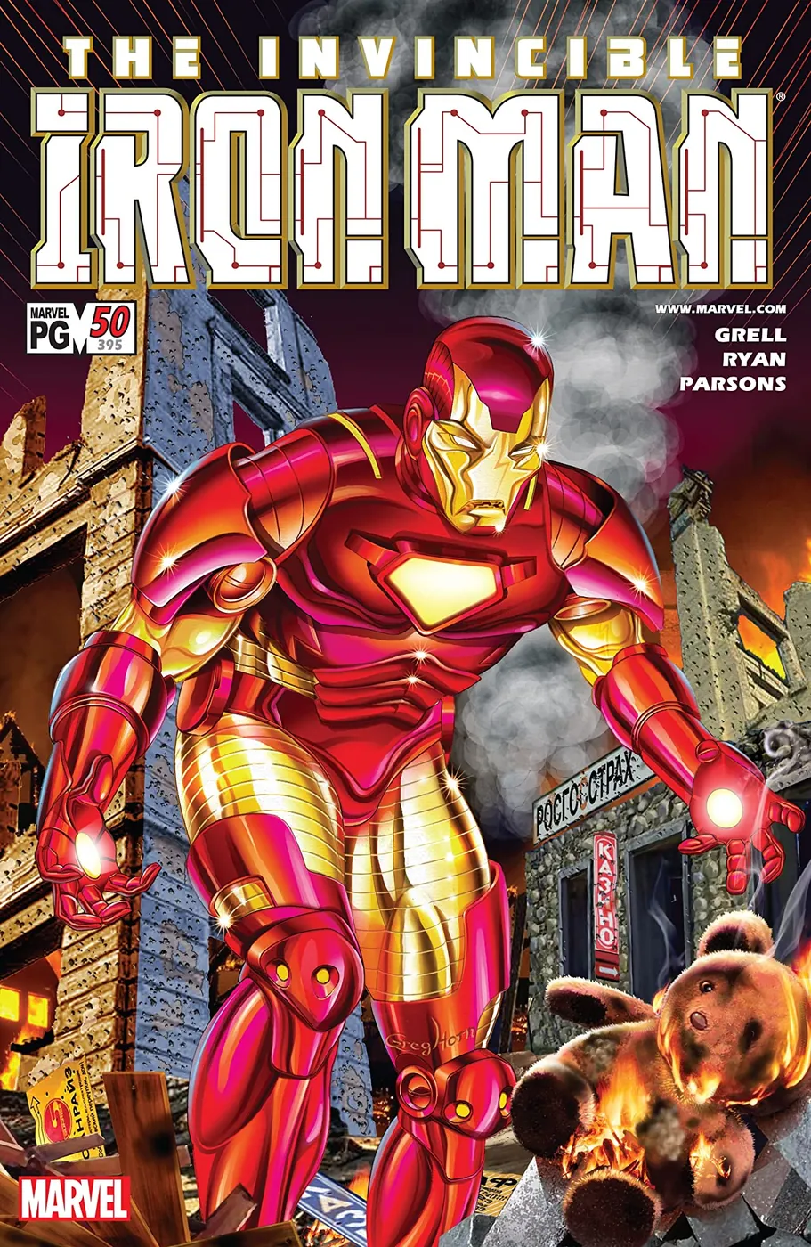 Cover of Iron Man #50 (395)