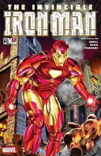 Cover of Iron Man #50 (395)
