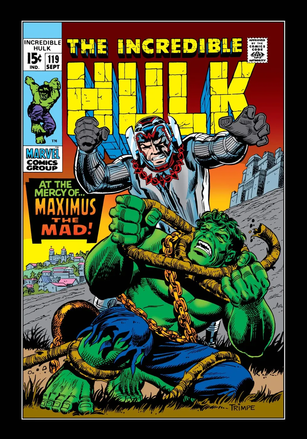 Cover of The Incredible Hulk #119