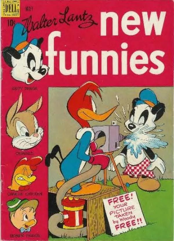Cover of Walter Lantz New Funnies #135