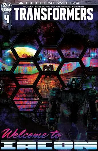 Cover of Transformers #4