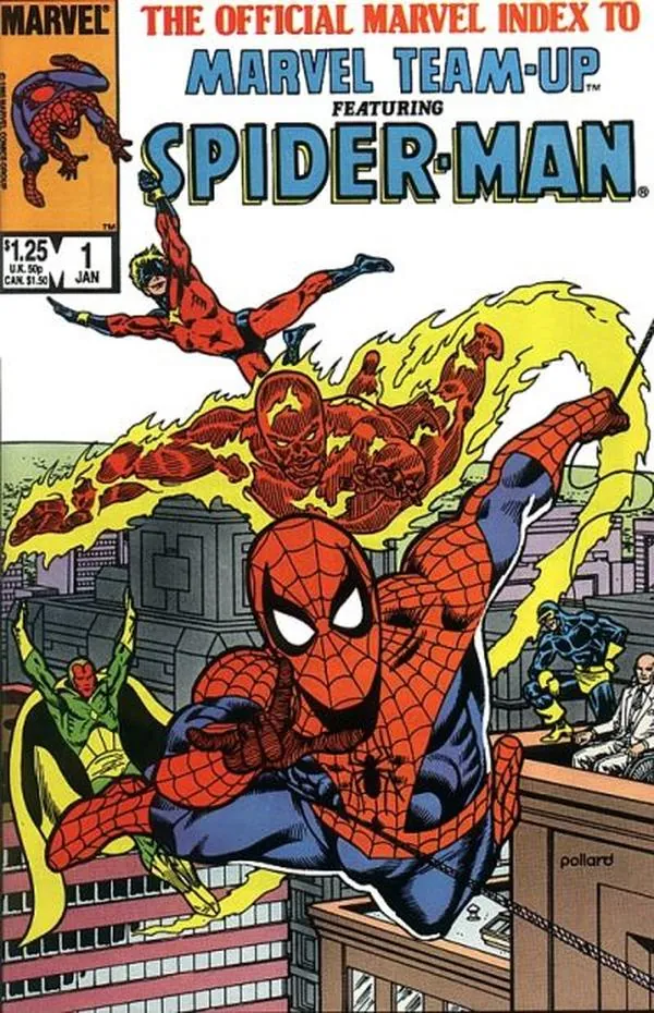 Cover of The Official Marvel Index to Marvel Team-Up #1