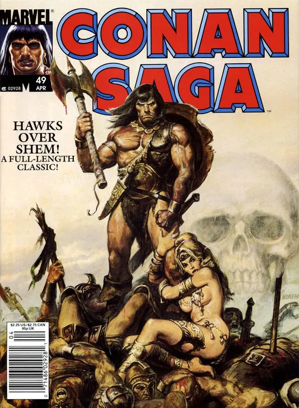 Cover of Conan Saga #49