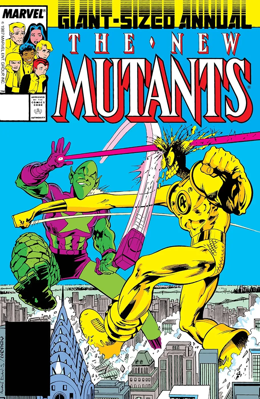 Cover of The New Mutants Annual #3