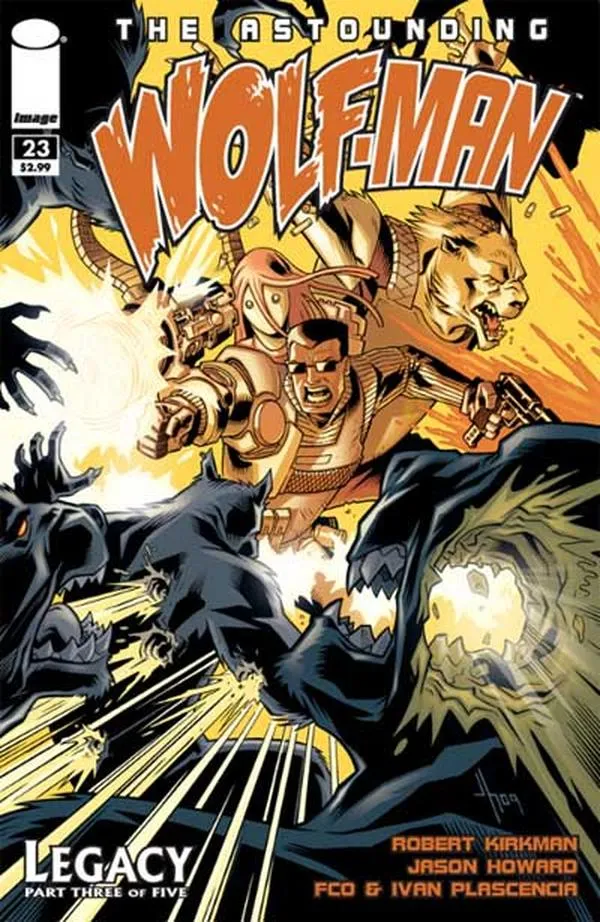 Cover of The Astounding Wolf-Man #23