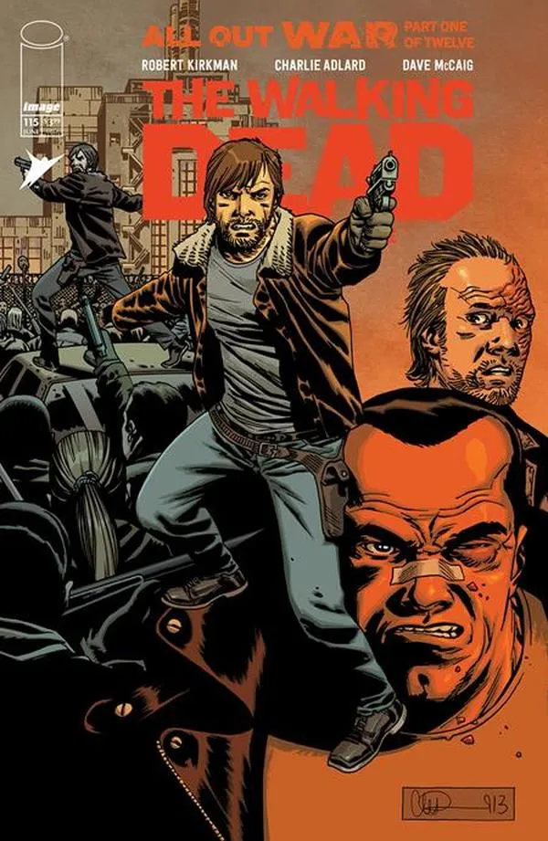 Cover of The Walking Dead Deluxe #115