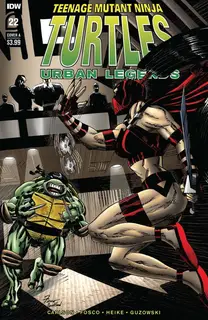 Cover of Teenage Mutant Ninja Turtles: Urban Legends #22