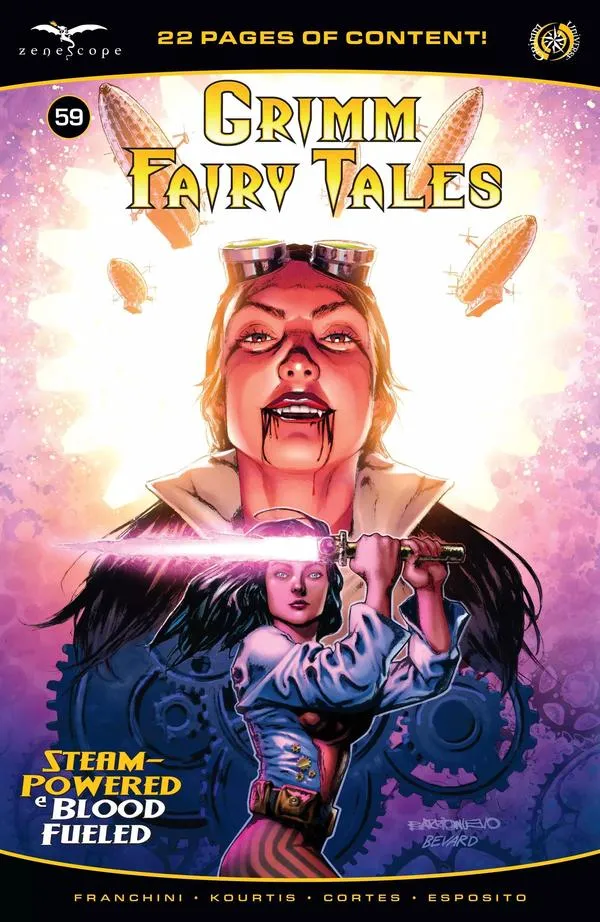 Cover of Grimm Fairy Tales #59