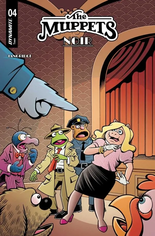 Cover of The Muppets Noir #4
