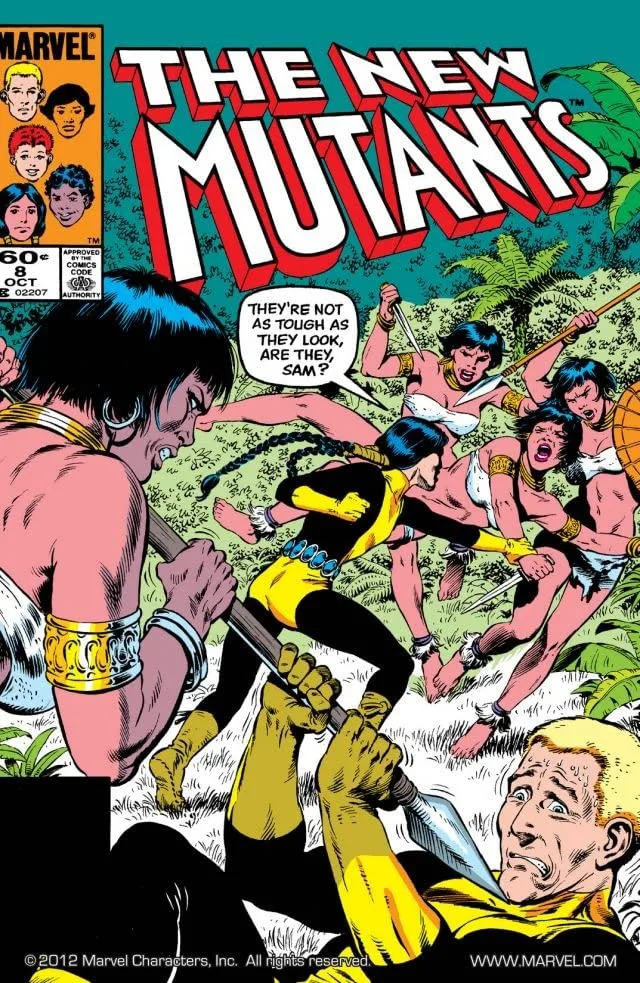 Cover of The New Mutants #8