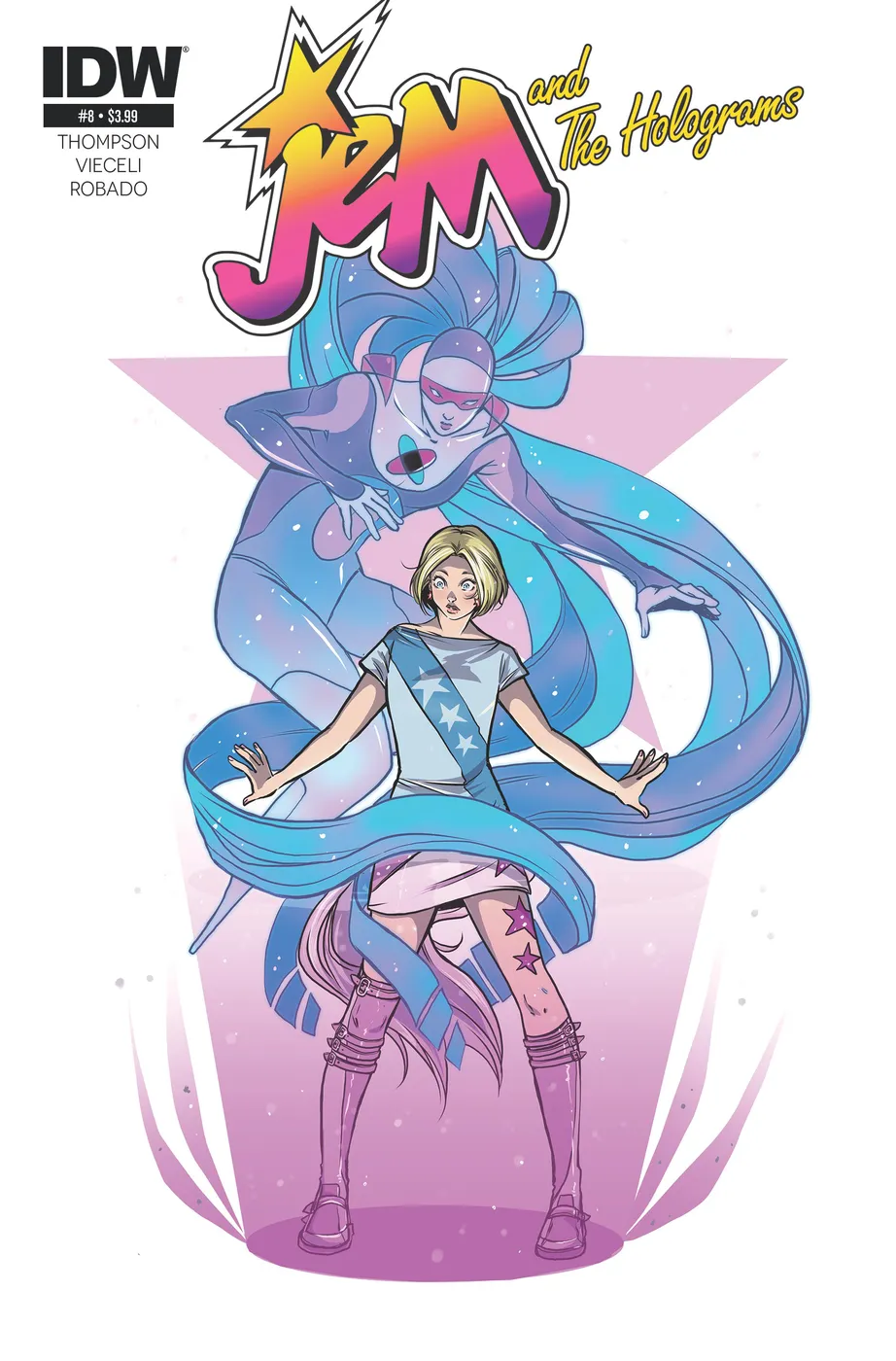 Cover of Jem and the Holograms #8