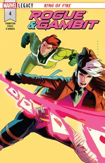 Cover of Rogue & Gambit #4