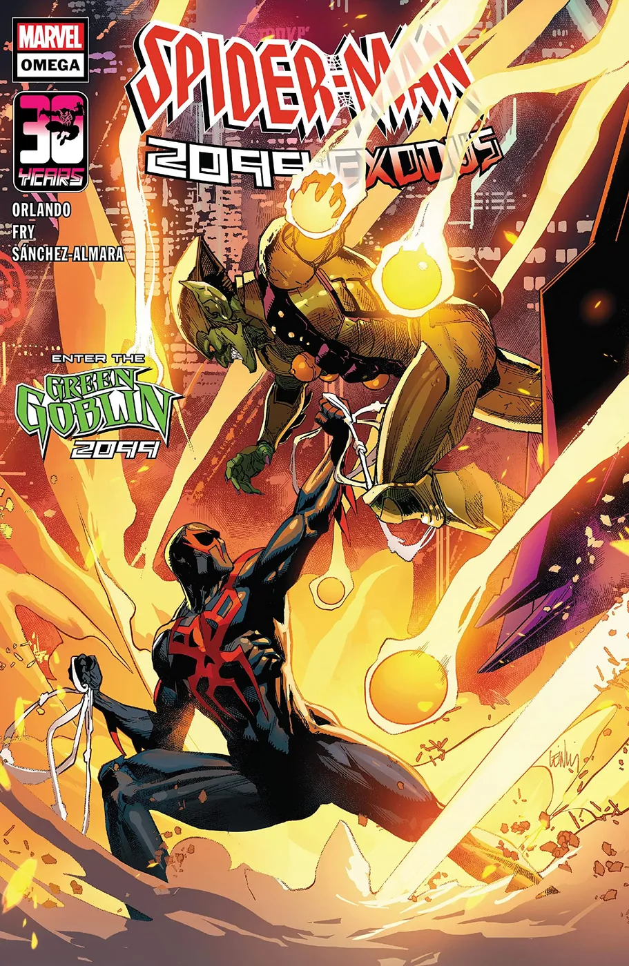 Cover of Spider-Man 2099: Exodus Omega #1