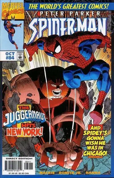 Cover of Spider-Man #84