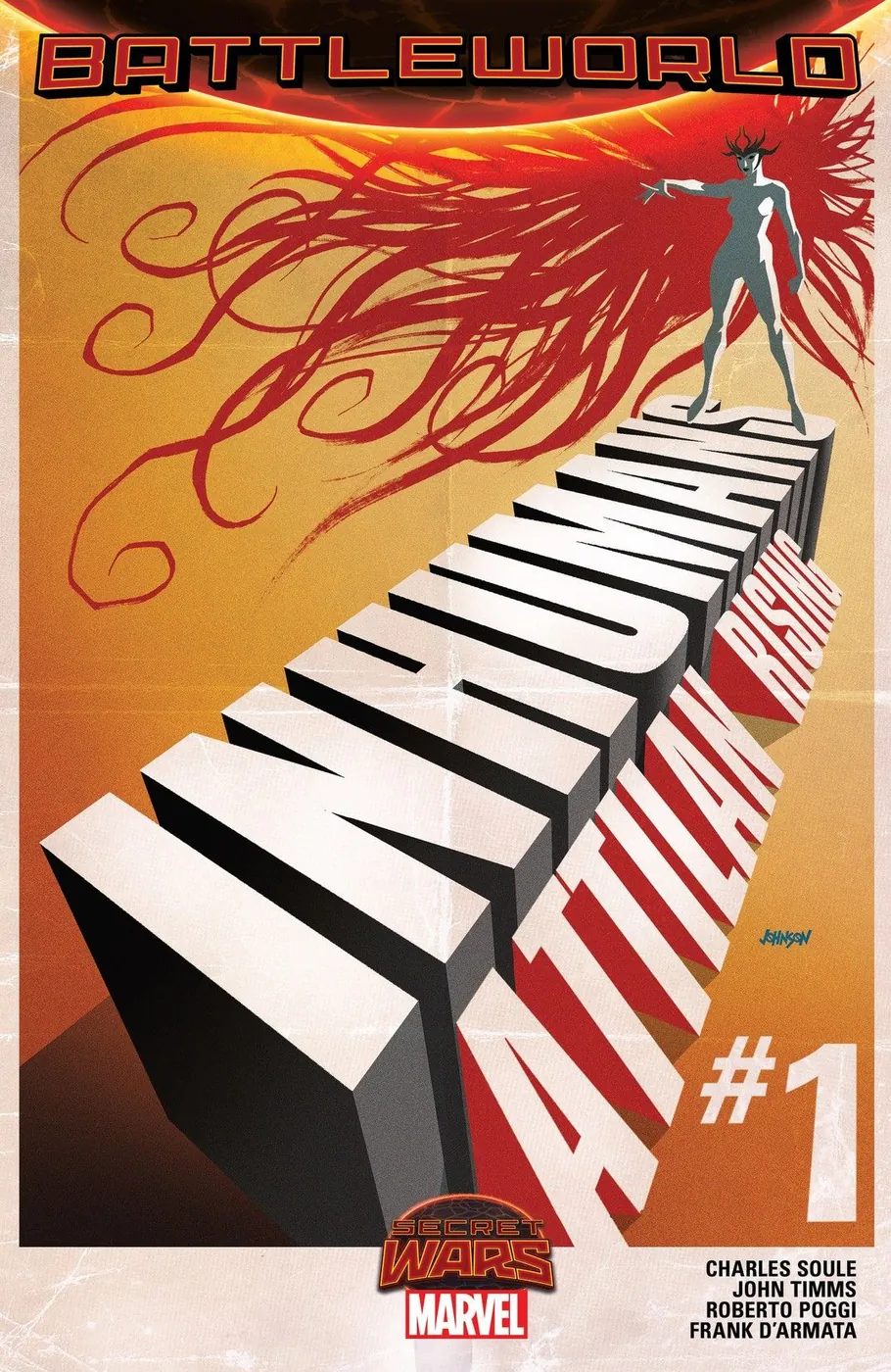Cover of Inhumans Attilan Rising #1