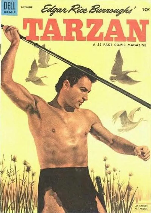 Cover of Edgar Rice Burroughs' Tarzan #48