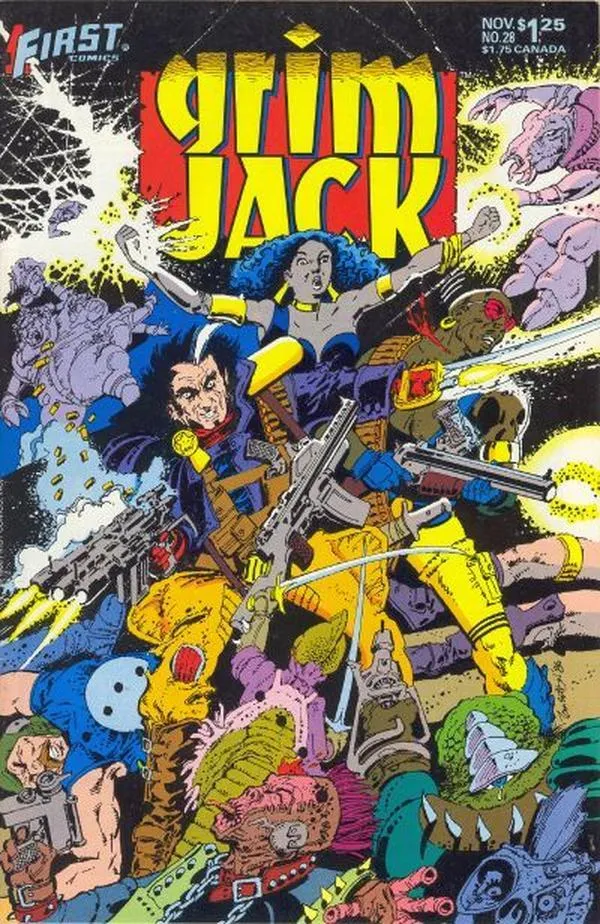 Cover of GrimJack #28