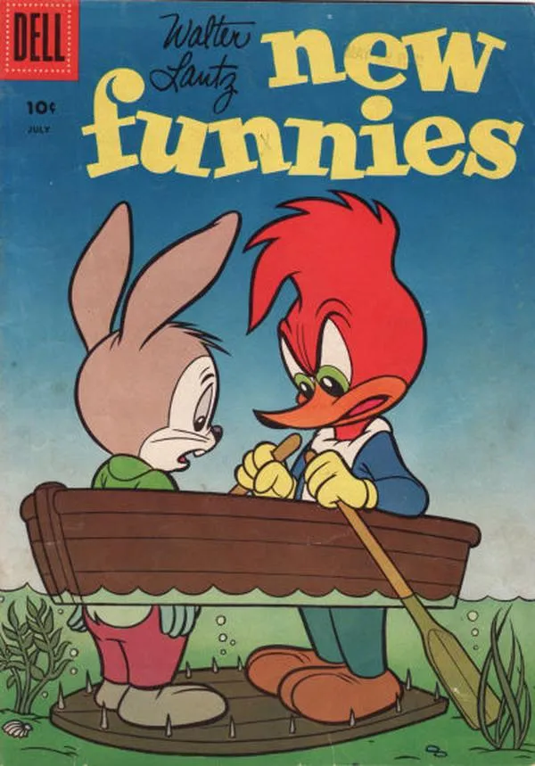 Cover of Walter Lantz New Funnies #257