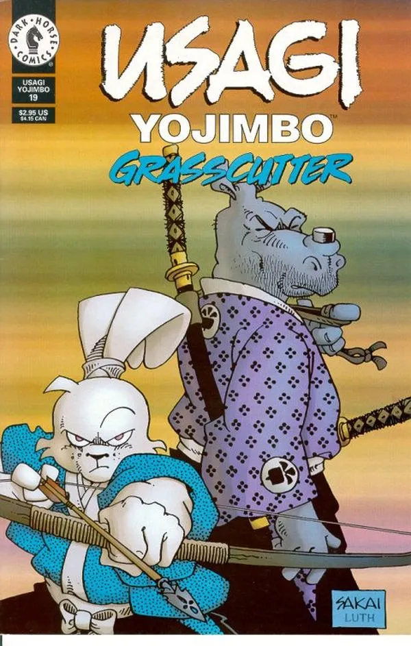 Cover of Usagi Yojimbo #19