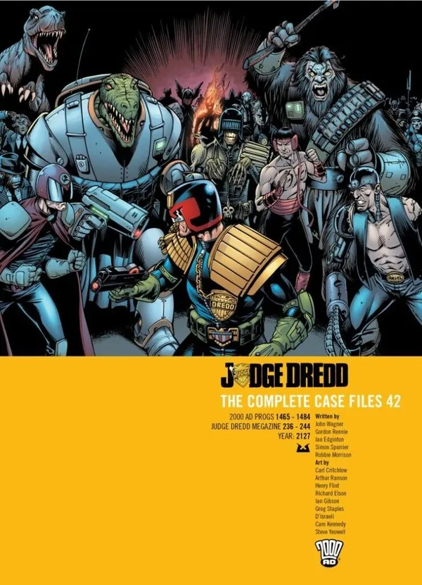 Cover of Judge Dredd: The Complete Case Files #42