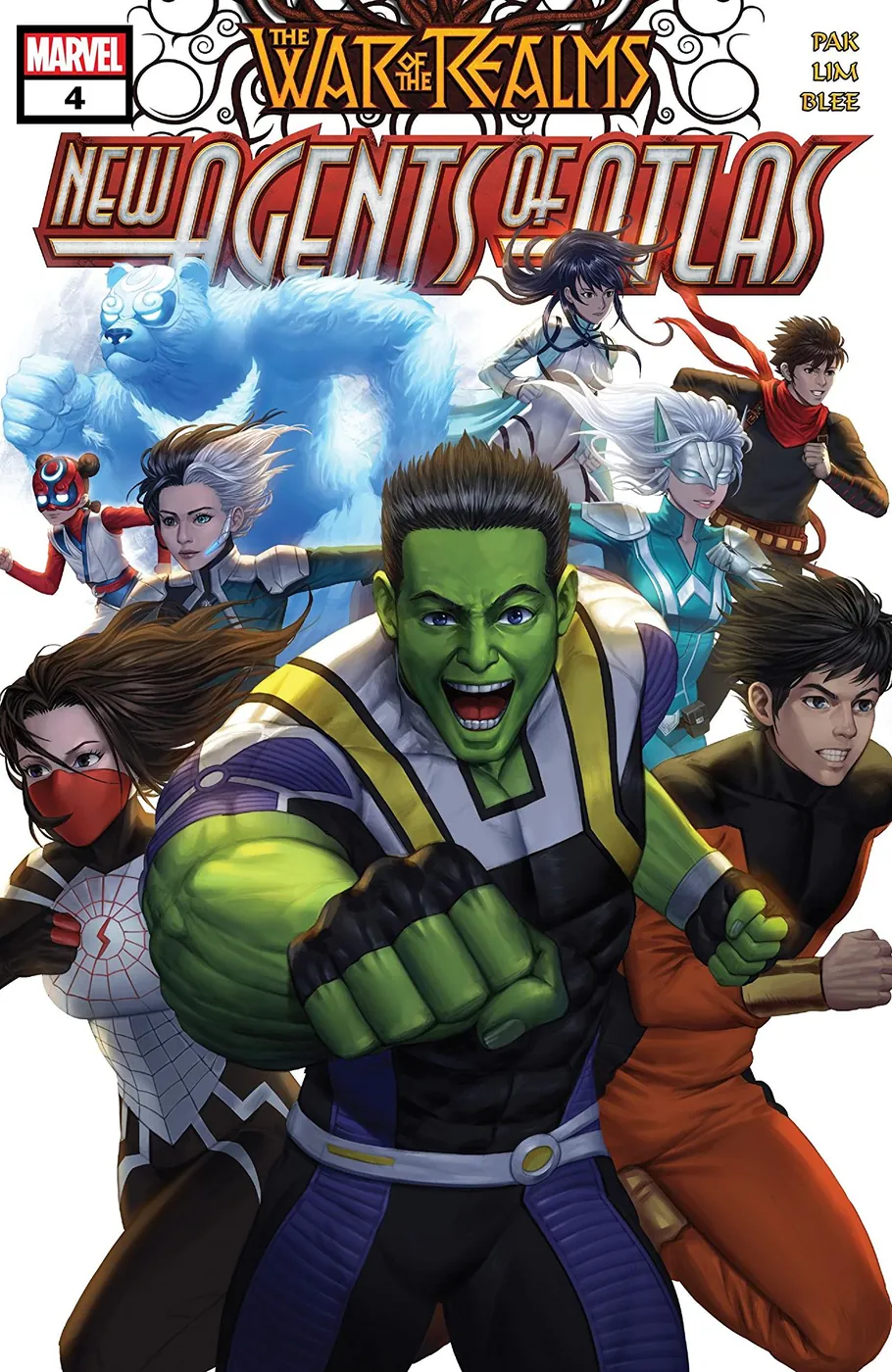 Cover of War of the Realms: New Agents of Atlas #4