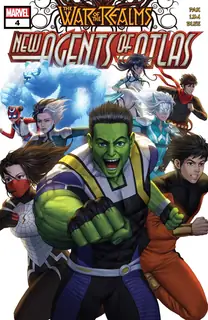 Cover of War of the Realms: New Agents of Atlas #4