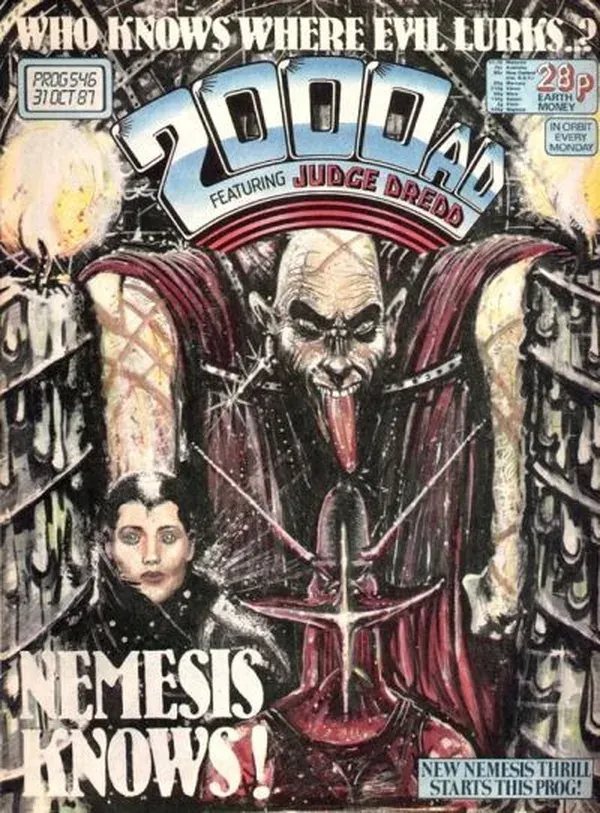 Cover of 2000 AD #546