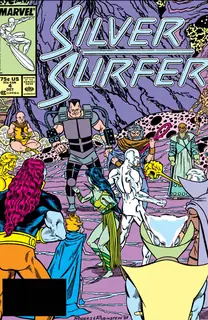 Cover of Silver Surfer #4