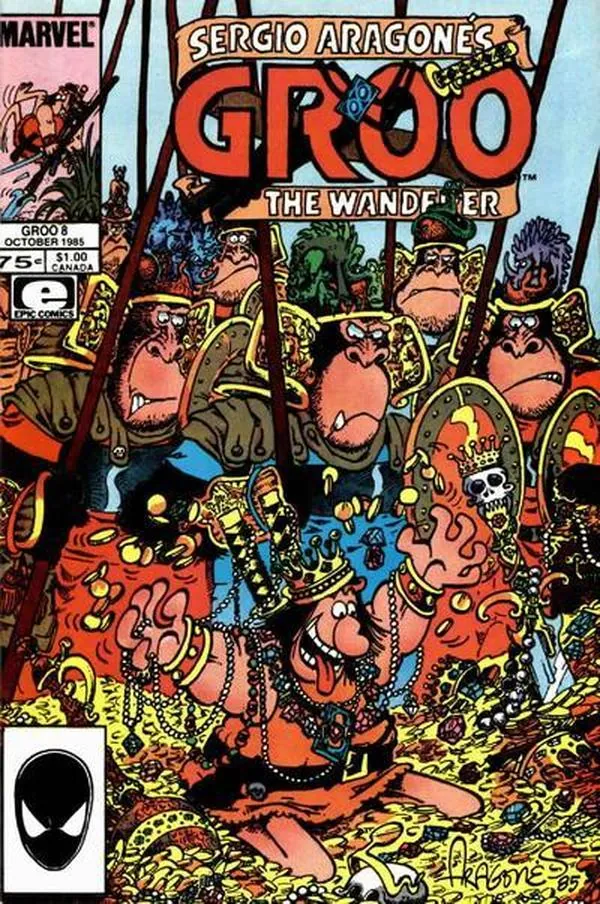 Cover of Sergio Aragonés Groo the Wanderer #8