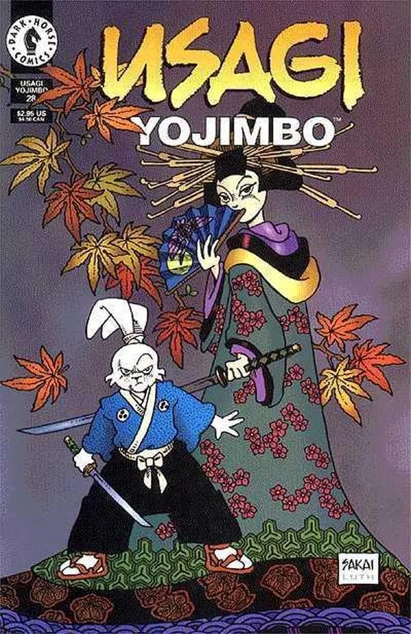 Cover of Usagi Yojimbo #28